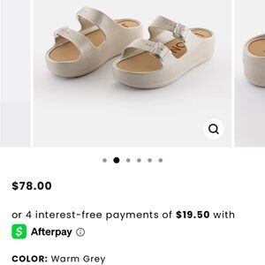 Lemon jelly Sandals in Warm Grey